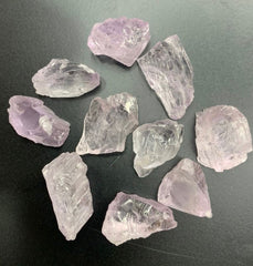 Fabulous Facet Rough Pink Kunzite Lot