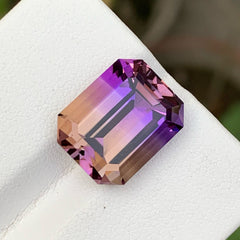 Fabulous Ametrine Cut Gemstone