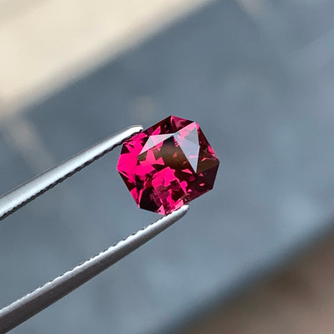 Fabulous Pinkish Red Natural Garnet Stone