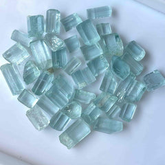 Facet Grade Rough Aquamarine Lot