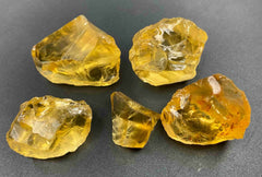 Facet Grade Rough Golden Citrine Lot