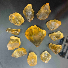 Facet Rough Citrine Lot