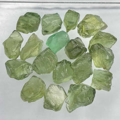 Facet Rough Green Apatite Parcel