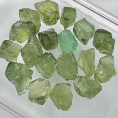 88.3 Carats Facet Rough Green Apatite Parcel