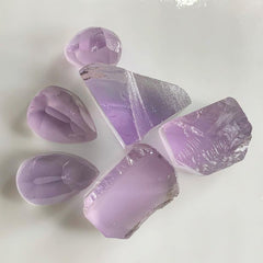 Facet Rough Lilac Pink Kunzite Lot