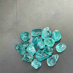 Facet Rough Neon Blue Apatite Parcel