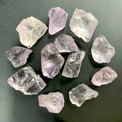 Facet Rough Pink Kunzite Parcel