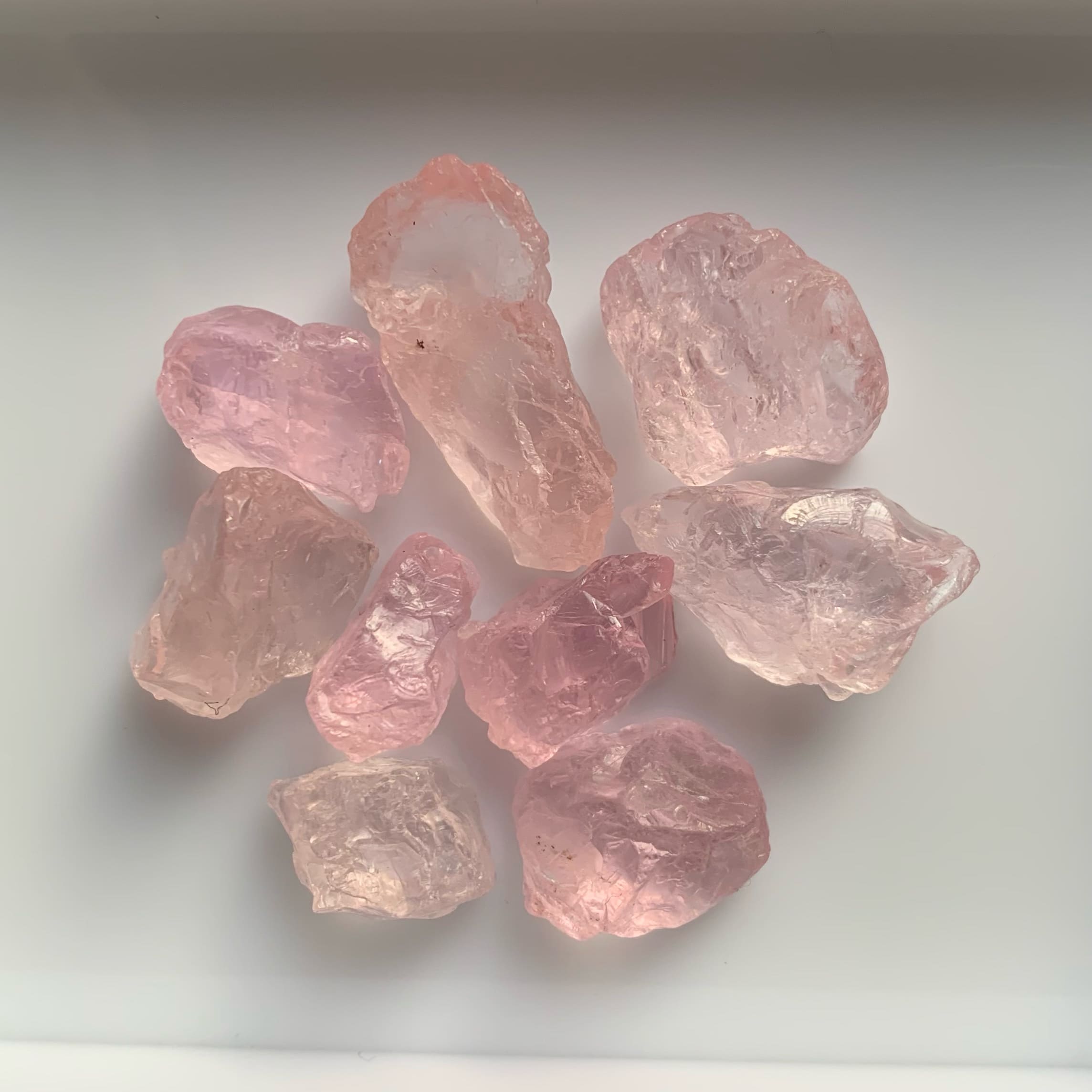 Natural Pink Morganites