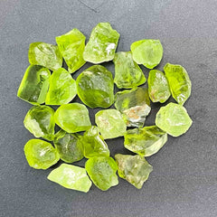 Rough Pistachio Green Peridot