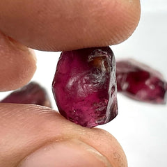 Buy 29.20 Carats Facet Rough Solid Pink Garnet Lot