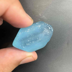 Facet Rough Swiss Blue Topaz