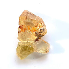 Facet Rough Yellow Scapolite Trio