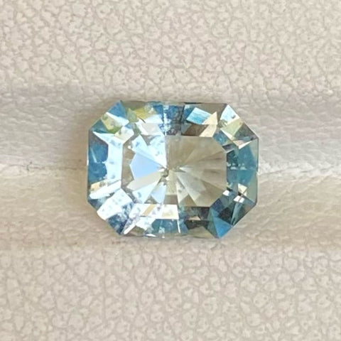 Faceted Blue Aquamarine - 1.55 carat