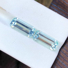 Natural Aquamarine Pair