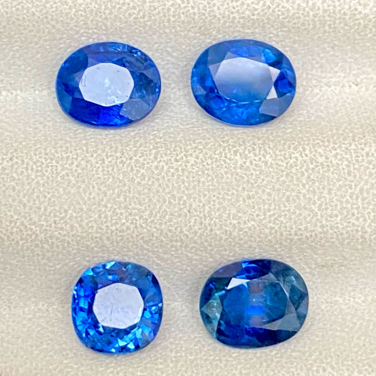 Faceted Blue Sapphires - 3.35 carat