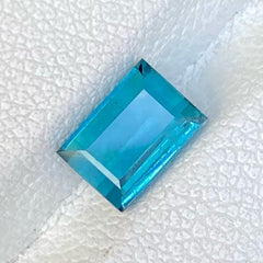 Faceted Bondi Blue Tourmaline