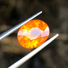 Oval Cut Spessartite Garnet