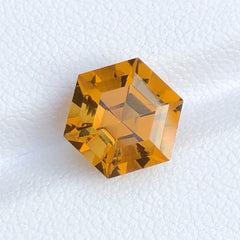 Precision Cut Citrine