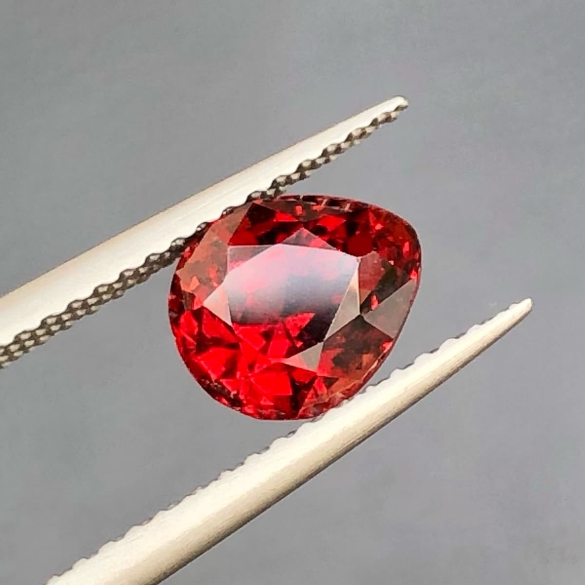 Faceted Burmese Red Spinel