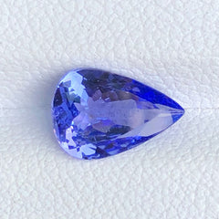 Faceted Cerulean Blue Tanzanite 