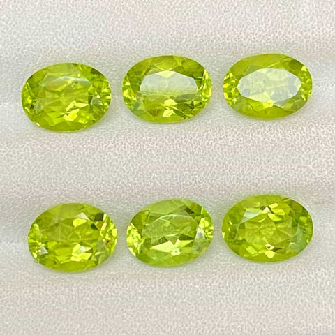 Buy 8.55 Carats Faceted Chinese Peridot Pairs
