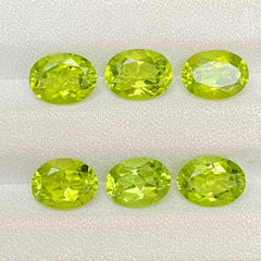 Buy 8.55 Carats Faceted Chinese Peridot Pairs