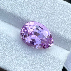 Faceted Cold Purple Kunzite