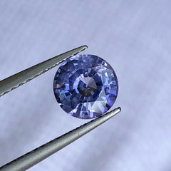 Faceted Cornflower Blue Sapphire