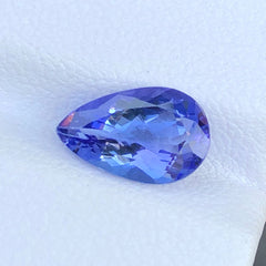 Faceted Cornflower Blue Tanzanite