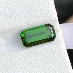 Faceted Deep Green Tourmaline