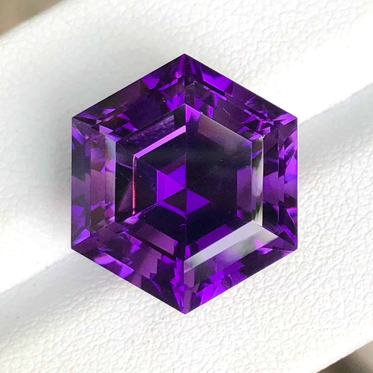 Faceted Electric Purple Amethyst