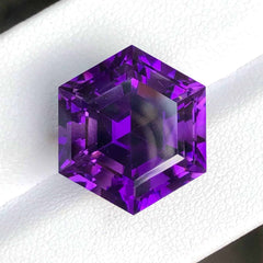 Hexagonal Shape Amethyst