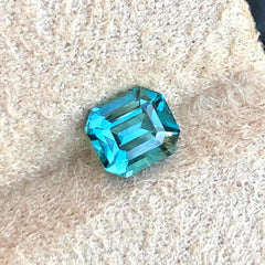 Faceted Fountain Blue Tourmaline