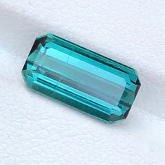 Faceted Greenish Blue Indicolite Tourmaline