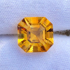 Asscher Cut Citrine