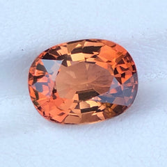 Faceted Hot Peach Tourmaline