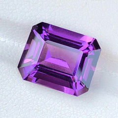 Emerald Cut Amethyst