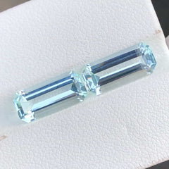 Natural Aquamarine Pair