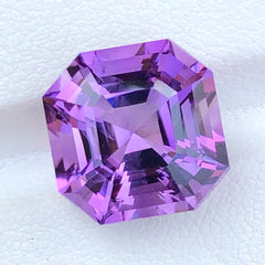 Asscher Cut Amethyst