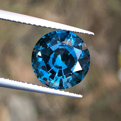 Faceted London Blue Topaz