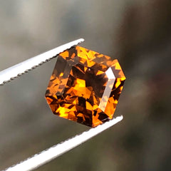 Faceted Mali Garnet Gemstone