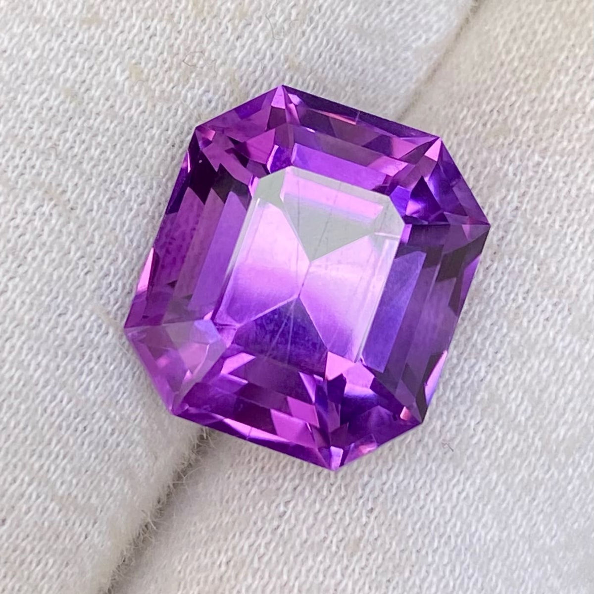 Faceted Medium Purple Amethyst