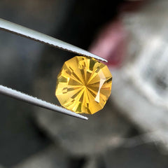 Buy 3.70 Carats Faceted Yellow Citrine