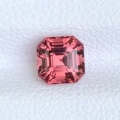 Faceted Orangy Pink Spinel