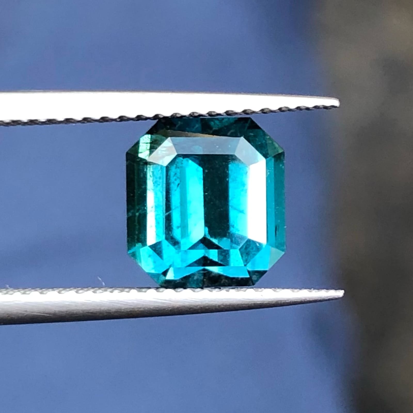 Faceted Pacific Blue Tourmaline