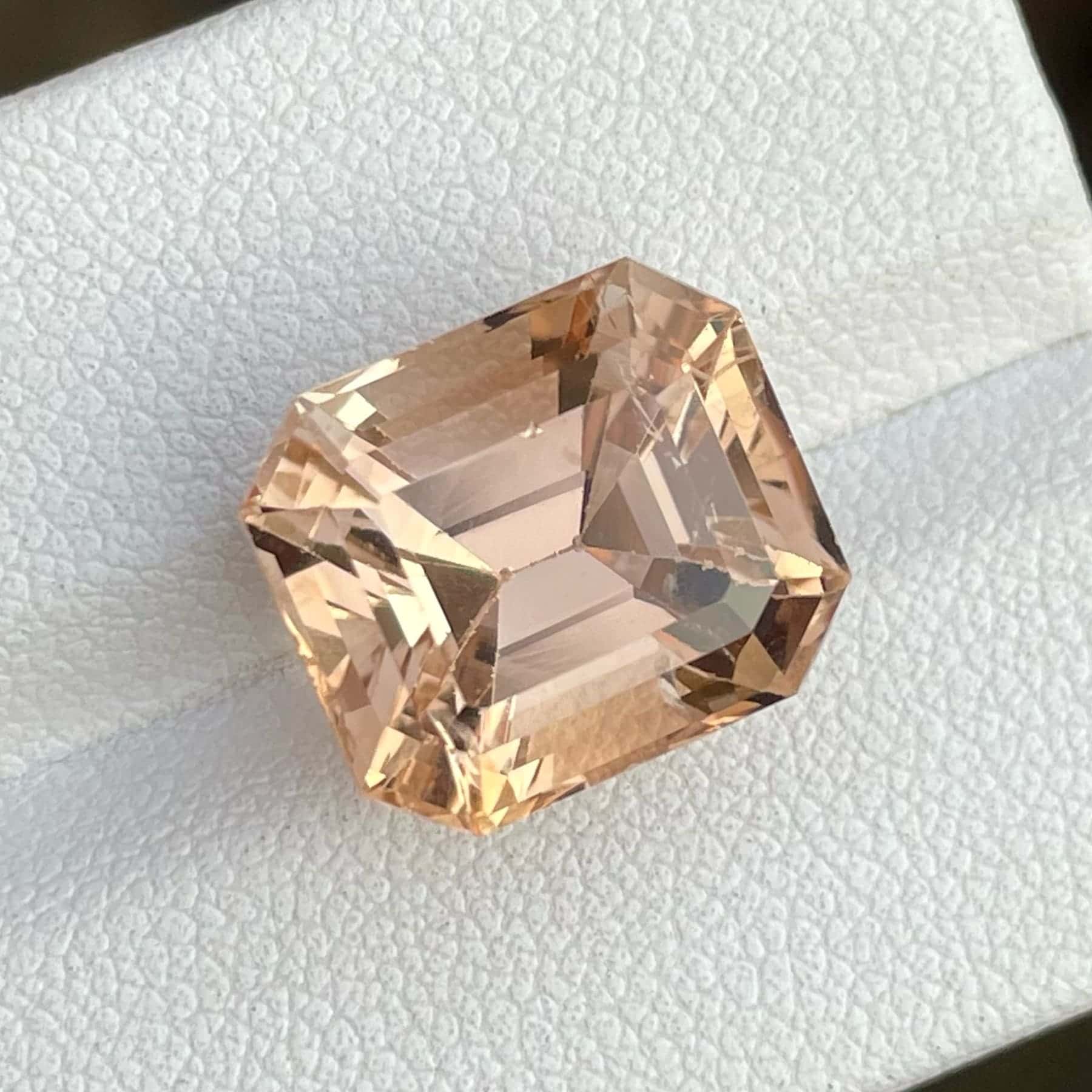 Faceted Pakistani Imperial Topaz