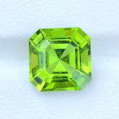 Faceted Pea Green Peridot