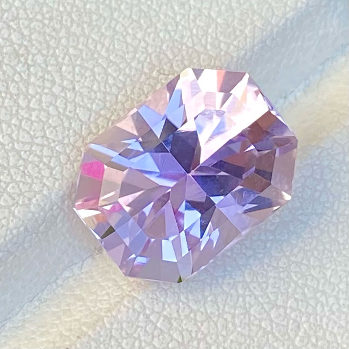 Faceted Pink Kunzite - 7.9 carat