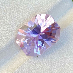 7.9 Carat Faceted Pink Kunzite