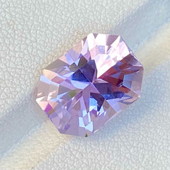 7.9 Carat Faceted Pink Kunzite